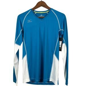 NEW! Mizuna Volleyball Top Base Layer Long Sleeve Teal - M